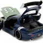1993 Mazda RX-7 Kakashi Hatake Naruto Shippuden 1/24 Diecast Jada