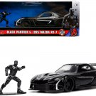1995 Mazda RX-7 RHD Black Panther Avengers 1/32 Diecast Jada