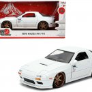 1985 Mazda RX-7 White JDM Tuners 1/24 Diecast Jada 1985 Mazda RX-7 White JDM Tuners 1/24 Diecast Jada