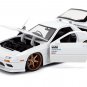 1985 Mazda RX-7 White JDM Tuners 1/24 Diecast Jada