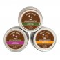 Earthly Body Massage Candle Trio Gift Bag 2 oz Skinny Dip Dreamsicle & Guavalava