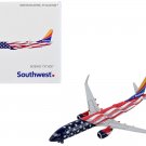 Boeing 737-800 Southwest Freedom One Flag Livery 1/400 Diecast GeminiJets