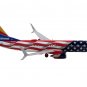 Boeing 737-800 Southwest Freedom One Flag Livery 1/400 Diecast GeminiJets