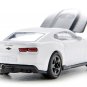 Chevrolet Camaro White with Black Hood Diecast Model Car by Siku