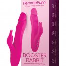 Femme Funn Booster Rabbit Pink Rechargeable Massager Femme Funn Booster Rabbit Pink Rechargeable Massager