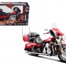 2013 Harley-Davidson FLHTK Electra Glide Ultra Limited Red 1/12 Maisto