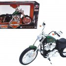 2013 Harley-Davidson XL1200V Seventy-Two Green 1/12 Diecast Motorcycle Maisto