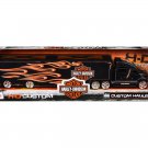 Harley-Davidson Custom Hauler Trailer Black 1/64 Diecast Maisto