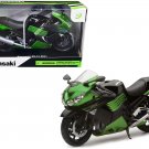 2011 Kawasaki ZX-14 Ninja Green 1/12 Motorcycle Model New Ray