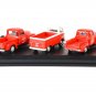Coca-Cola Classic Pickups Gift Set 3 Trucks 1/72 Diecast Motorcity Classics
