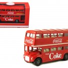 1960 Routemaster London Bus Coca-Cola Red 1/64 Diecast Motorcity Classics