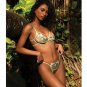 Daisy Tease Embroidered Daisy Lace Satin 2 Pc Set Green Small