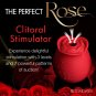 Perfect Rose Air Pulse Clitoral Stimulator Red Rechargeable