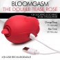 Double Tease Rose 10X Silicone Sucking & Licking Stimulator