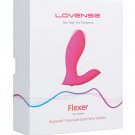 Lovense Flexer Dual Panty Vibrator - Pink