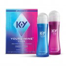 K-Y Yours + Mine Lubrication Combo Pack 2 x 1.69 oz