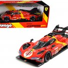 Ferrari 499P #51 Le Mans 2023 Winner AF Corse 1/18 Diecast Model by Bburago Ferrari 499P #51 Le Mans 2023 Winner AF Corse 1/18 Diecast Model by Bburago