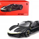 Ferrari SF90 Spider Assetto Fiorano Black Signature Series 1/18 Diecast Model by Bburago Ferrari SF90 Spider Assetto Fiorano Black Signature Series 1/18 Diecast Model by Bburago