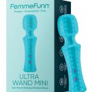 Femme Funn Ultra Wand Mini Turquoise Rechargeable Personal Massager
