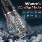 Male Rose 2 Sucking & Vibrating Massager Black Rechargeable