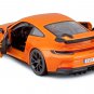 Porsche 911 GT3 Orange 1/24 Diecast Model Car by Bburago