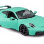 Porsche 911 GT3 Light Green 1/24 Diecast Model Car by Bburago
