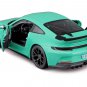 Porsche 911 GT3 Light Green 1/24 Diecast Model Car by Bburago