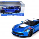 2017 Chevrolet Corvette Grand Sport Blue Metallic 1/24 Diecast Model by Maisto 2017 Chevrolet Corvette Grand Sport Blue Metallic 1/24 Diecast Model by Maisto