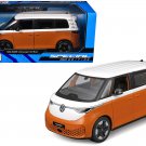 2023 Volkswagen ID. Buzz Van Orange White Special Edition 1/24 Diecast by Maisto 2023 Volkswagen ID. Buzz Van Orange White Special Edition 1/24 Diecast by Maisto
