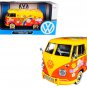 Volkswagen Type 2 T1 Delivery Van Flower Power 1/24 Diecast Model by Motormax