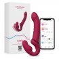 Lovense Lapis Vibrating Strapless Strap On - Pink