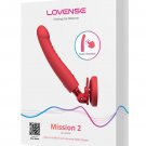 Lovense Mission 2 Touch-Sensitive Tech - Red Lovense Mission 2 Touch-Sensitive Tech - Red