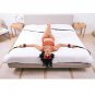 Saffron Under Bed Adjustable Restraint System Black Red Bondage Kit