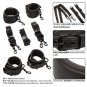 Nocturnal Collection Adjustable Bed Restraints Black Bondage Kit