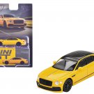 Bentley Flying Spur Monaco Yellow Black Top 1/64 Diecast Model by Mini GT Bentley Flying Spur Monaco Yellow Black Top 1/64 Diecast Model by Mini GT