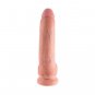 King Cock 9 Inch Realistic Dildo with Balls Flesh Suction Cup
