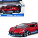 Bugatti Divo Red Carbon Blue Special Edition 1/24 Diecast Model by Maisto Bugatti Divo Red Carbon Blue Special Edition 1/24 Diecast Model by Maisto