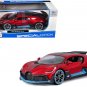 Bugatti Divo Red Carbon Blue Special Edition 1/24 Diecast Model by Maisto