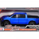 2019 RAM Rebel 1500 Crew Cab Blue American Classics 1/24 Diecast Model by Motormax 2019 RAM Rebel 1500 Crew Cab Blue American Classics 1/24 Diecast Model by Motormax