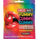 Swiss Navy Yummy Cummy Gummies 4 ct Packet
