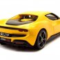 Ferrari 296 GTB Yellow Race + Play 1/18 Diecast Model by Bburago