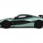2024 Rimac Nevera R Green Metallic Black Top 1/18 Resin Model Car by GT Spirit