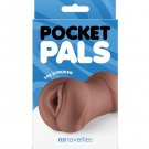 Pocket Pals Vagina Stroker Brown Male Masturbator Sleeve Pocket Pals Vagina Stroker Brown Male Masturbator Sleeve