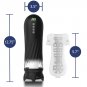 Blush M for Men Quantum X Black Rechargeable Male Masturbator