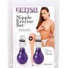 Fetish Fantasy Nipple Erector Set Purple