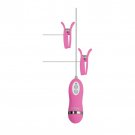 GigaLuv Vibro Clamps 10-Function Pink Nipple Clamps GigaLuv Vibro Clamps 10-Function Pink Nipple Clamps