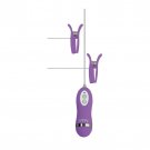 GigaLuv Vibro Clamps 10-Function Purple Nipple Clamps GigaLuv Vibro Clamps 10-Function Purple Nipple Clamps