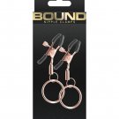 Bound C2 Rose Gold Nipple Clamps Bound C2 Rose Gold Nipple Clamps