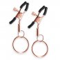 Bound C2 Rose Gold Nipple Clamps