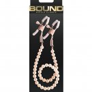 Bound DC1 Rose Gold Nipple Clamps Bound DC1 Rose Gold Nipple Clamps